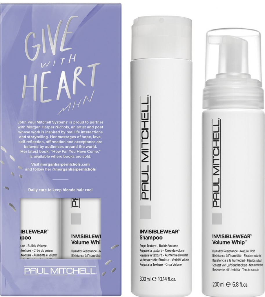 Paul Mitchell Invisiblewear šampon 300 ml + objemová pěna 200 ml dárková sada