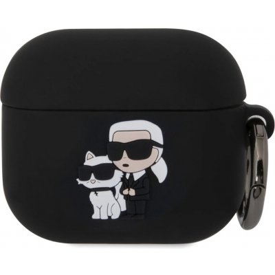 Karl Lagerfeld 3D Logo NFT Karl and Choupette Silikonové Pouzdro pro AirPods 3 KLA3RUNKC – Hledejceny.cz