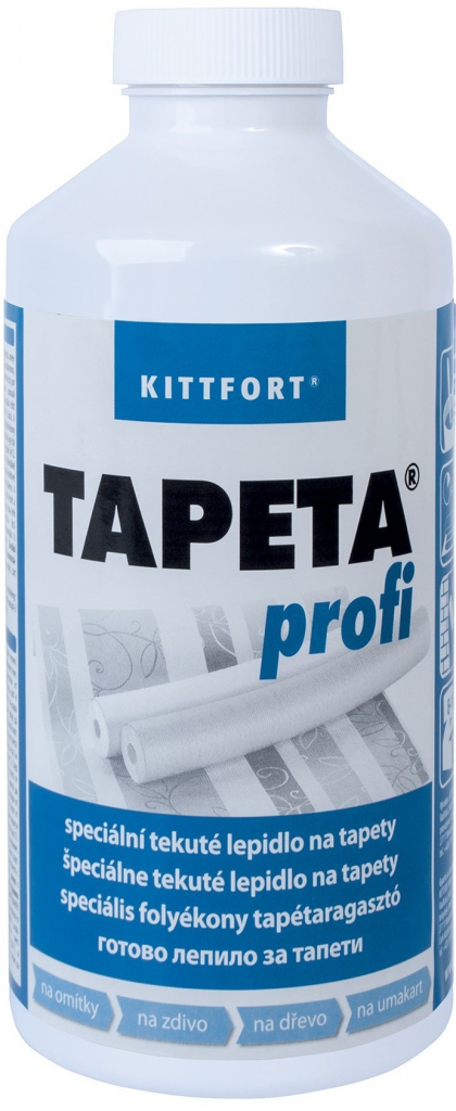 KITTFORT Tapeta tekuté lepidlo na tapety 1kg
