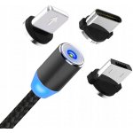 Pronett XJ4312 Magnetický USB nabíjecí 3v1 LED – Hledejceny.cz