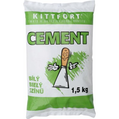 Cement bílý 1,5kg – HobbyKompas.cz