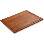 KESPER Krájecí prkénko a krycí deska na varnou desku, 56 x 50 x 3 cm, tmavý bambus KESPER 59599 – Zboží Dáma