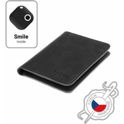 Fixed Kožená Smile Passport se smart trackerem Smile černá