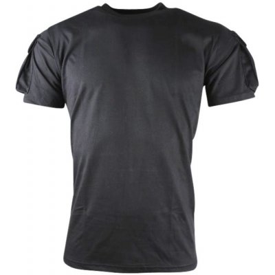 Tričko Kombat tactical Velcro krátký rukáv černé – Hledejceny.cz