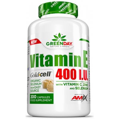 Amix Vitamin E 400 I.U. Life+ 200 kapslí – Hledejceny.cz