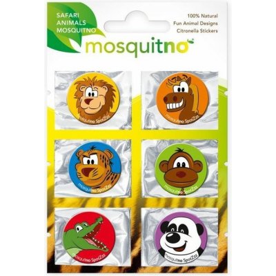 MosquitNo samolepky Citronella Stickers Safari Animals 1 – Zboží Mobilmania