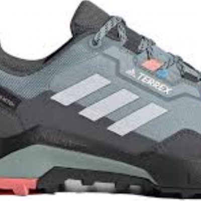 adidas Terrex AX4 GTX magic grey/dash grey/acid red šedá – Sleviste.cz
