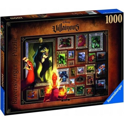 RAVENSBURGER Villainous: Scar 1000 dílků – Hledejceny.cz