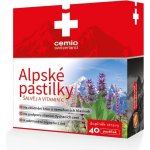 Cemio Alpské pastilky Šalvěj a vitamin C 40 pastilek – Hledejceny.cz