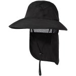 Pronett XJ5375 Rybářský klobouk s chráničem na krk černá – Zboží Dáma