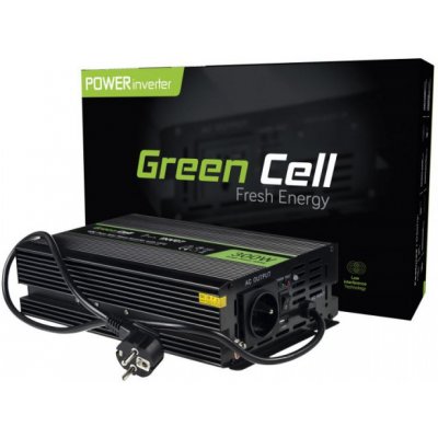 Green Cell Sinusový UPS 12V/230V 300W/600W Čistá sinusovka – Zbozi.Blesk.cz