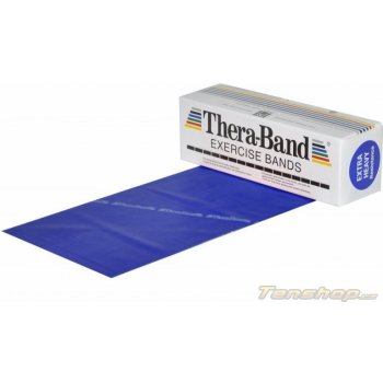 THERA-BAND posilovací guma 5,5 m, modrá, extra silná