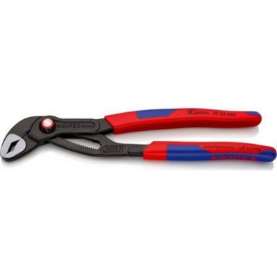 Knipex Kleště instalatérské Cobra - s rychlým nastavením 87-22-250-SB - KN87-22-250-SB – Zboží Mobilmania