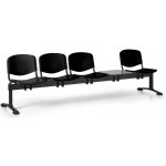 EUROSEAT Plastová lavice do čekáren ISO 4-sedák se stolkem – Zboží Dáma