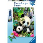 Ravensburger Rozkošná panda Lovely Panda 300 dílků – Zboží Dáma