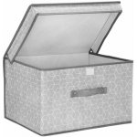 Springos Úložný box 40 x 30 x 25 cm HA0163 šedý – Zboží Dáma