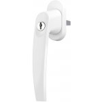 ROTO Okenní klika VICTORY uzamykatelná Barva: Bílá RAL 9016, Délka čtyřhranu: 35 mm – Hledejceny.cz