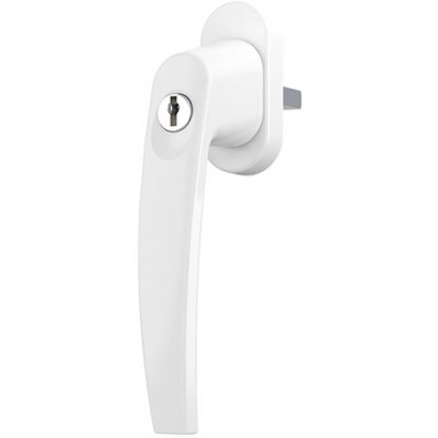 ROTO Okenní klika VICTORY uzamykatelná Barva: Bílá RAL 9016, Délka čtyřhranu: 35 mm – Hledejceny.cz