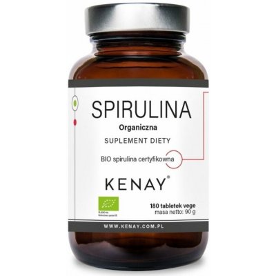 Kenay Spirulina organická 180 tablet – Hledejceny.cz
