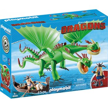 Playmobil 9458 Rafana a Ťafan s drakem Plivoun a Krkoun