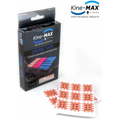 Kine-Max Cross Tape křížový tejpm S tělová 27 x 21 m 180 ks – Zboží Dáma Kine-Max Cross Tape křížový tejpm S tělová 27 x 21 m 180 ks – Zboží Dáma