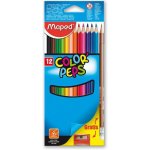 Maped 9832 Pastelky Color'Peps 12 ks + ořezávátko a grafitová tužka – Hledejceny.cz