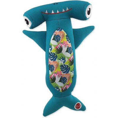 Dog Fantasy Water Float kladivoun plovoucí s PET lahví tyrkysová 33 cm – Sleviste.cz