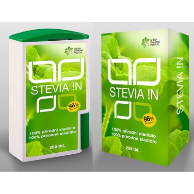 Pinia Pharmaceutical Stevia IN 200 tablet – Zboží Mobilmania