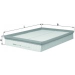 Vzduchový filtr KNECHT LX 109 – Hledejceny.cz