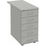 Hobis K 35 C N 80 5 zásuvek léta napříč 80 cm šedá – Hledejceny.cz