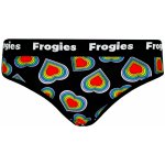 Forgies Dámské kalhotky Frogies Pride černá | krémová – Zboží Dáma