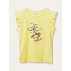 Dětské tričko Winkiki kids Wear dívčí top Perfection žlutá