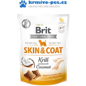 Brit snack Skin Coat krill & coconut 150 g