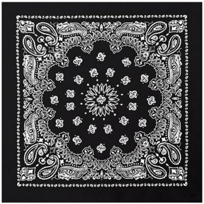 Rothco Trainmen Western šátek bandana černý – Zboží Dáma