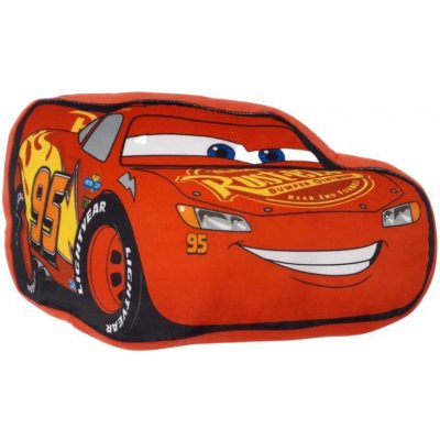 Setino 3D polštář Blesk McQueen Auta Cars PIXAR 38x22