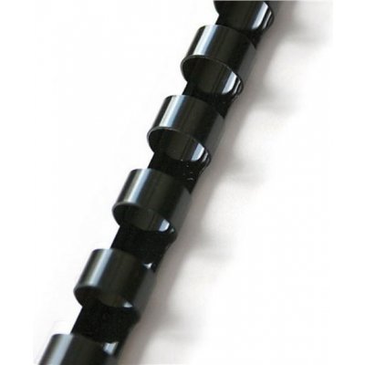 GBC Plastové hřbety 51 mm, černé, 50 ks – Zboží Živě