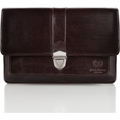 Paolo Peruzzi pánská stylová kožená etue hnědá – Sleviste.cz