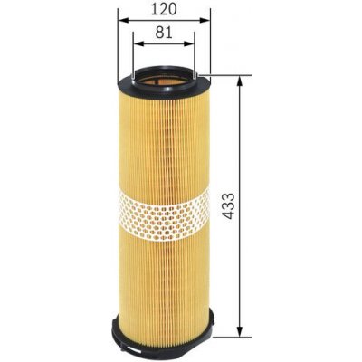 Vzduchový filtr BOSCH (BO F026400205) – Hledejceny.cz
