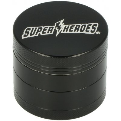 Super Heroes Drtička tabáku Keramický Black 4 dílná – Zboží Dáma