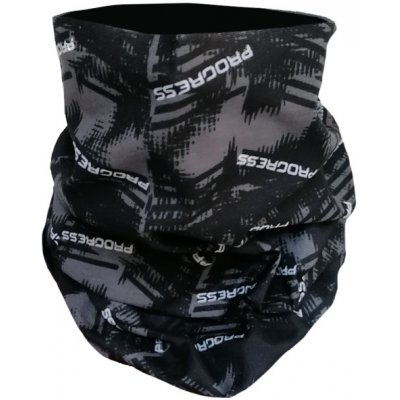 Progress D tube funkční šátek tubus černá-šedá camo – Sleviste.cz