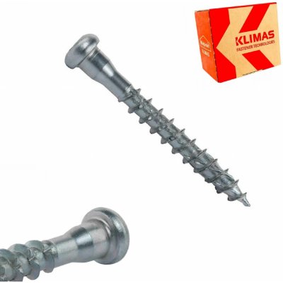 KLIMAS Wkret-met WKLC Ø5 mm TX-20 vrut pro tesařské kování s válcovou hlavou 35 mm - 250 ks – Zboží Mobilmania