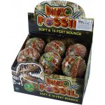 Míček skákací měkký 6,5cm dino zkamenělina s otiskem Dino Fossil – Zboží Dáma