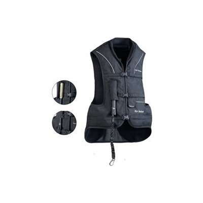 EQUI-THEME Air Airbagová vesta černá – Zboží Dáma