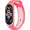 Řemínek k chytrému náramku Eternico Sporty pro Xiaomi Mi band 5, 6, 7 silk pink and white APW-XMI7SP-SPW