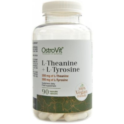 OstroVit L-Theanin + L-Tyrosin VEGE 90 kapslí – Hledejceny.cz