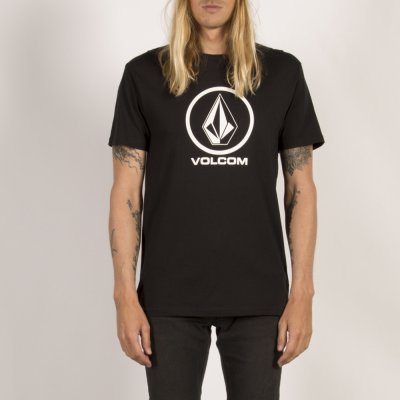 Volcom Circle Stone SS Black – Zboží Mobilmania