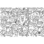 Podložka na stůl PP 60 x 40 cm monsters – Hledejceny.cz