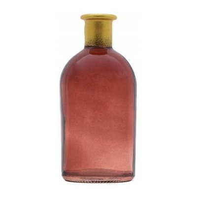Chaks Chaks Sklenená váza Mini Rosy - Tmavá červená 6,5 x 13 cm – Hledejceny.cz