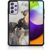 Pouzdro a kryt na mobilní telefon Samsung PROTEMIO 39518 MY ART Silikonový kryt Samsung Galaxy A52/A52s/A52 5G GREY MARBLE 140