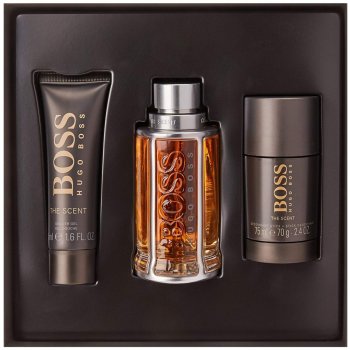 Hugo Boss The Scent EDT 100 ml + deostick 75 ml + sprchový gel 50 ml dárková sada